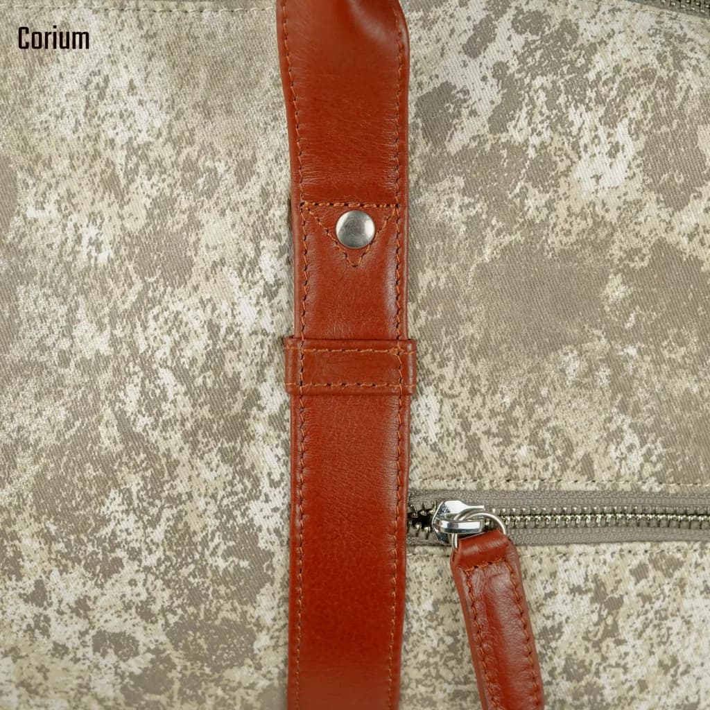 Premium Leather Travel Duffle Bag – image 3