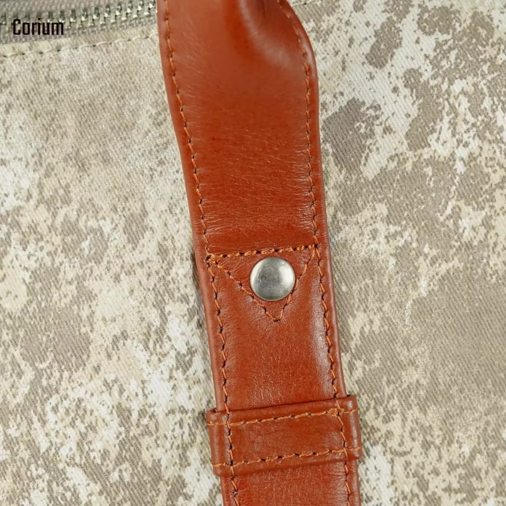 Premium Leather Travel Duffle Bag – image 4