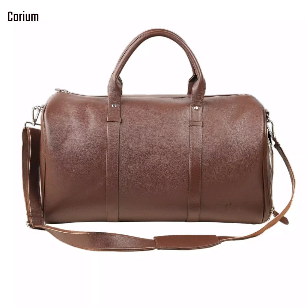 Premium Leather Travel Duffle Bag – image 2