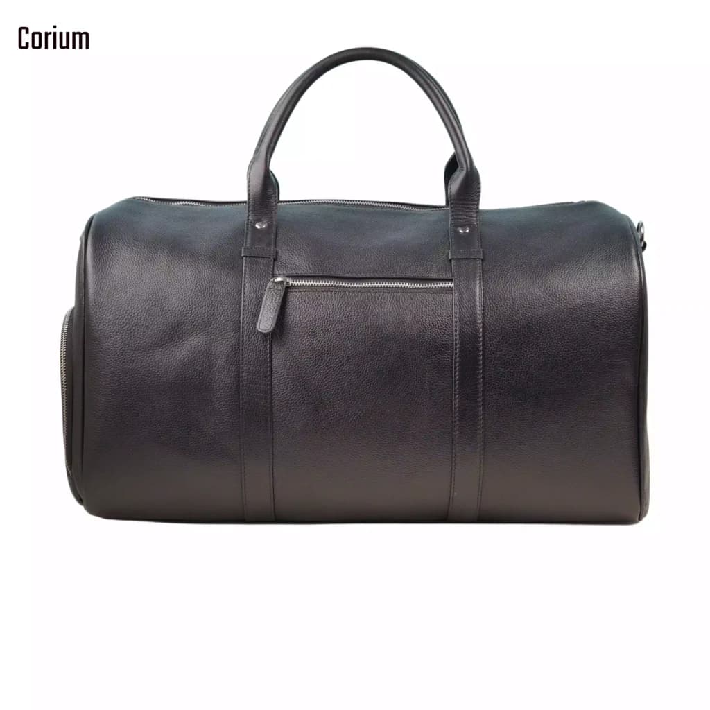 Premium Leather Travel Duffle Bag – image 7