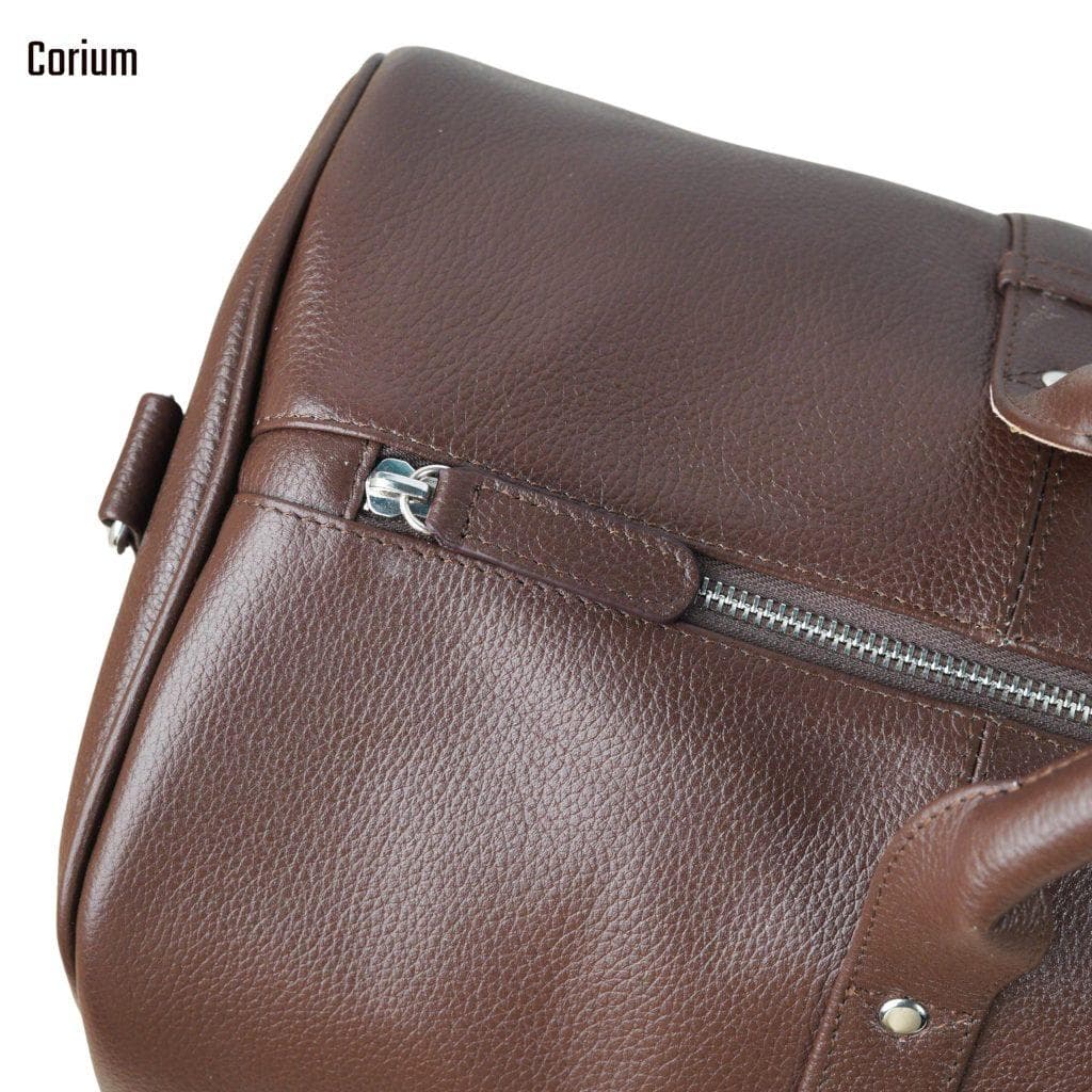 Premium Leather Travel Duffle Bag – image 8
